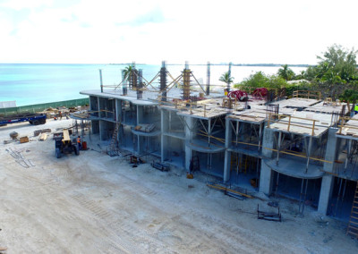 Construction at $70 mil project, ONE cable beach